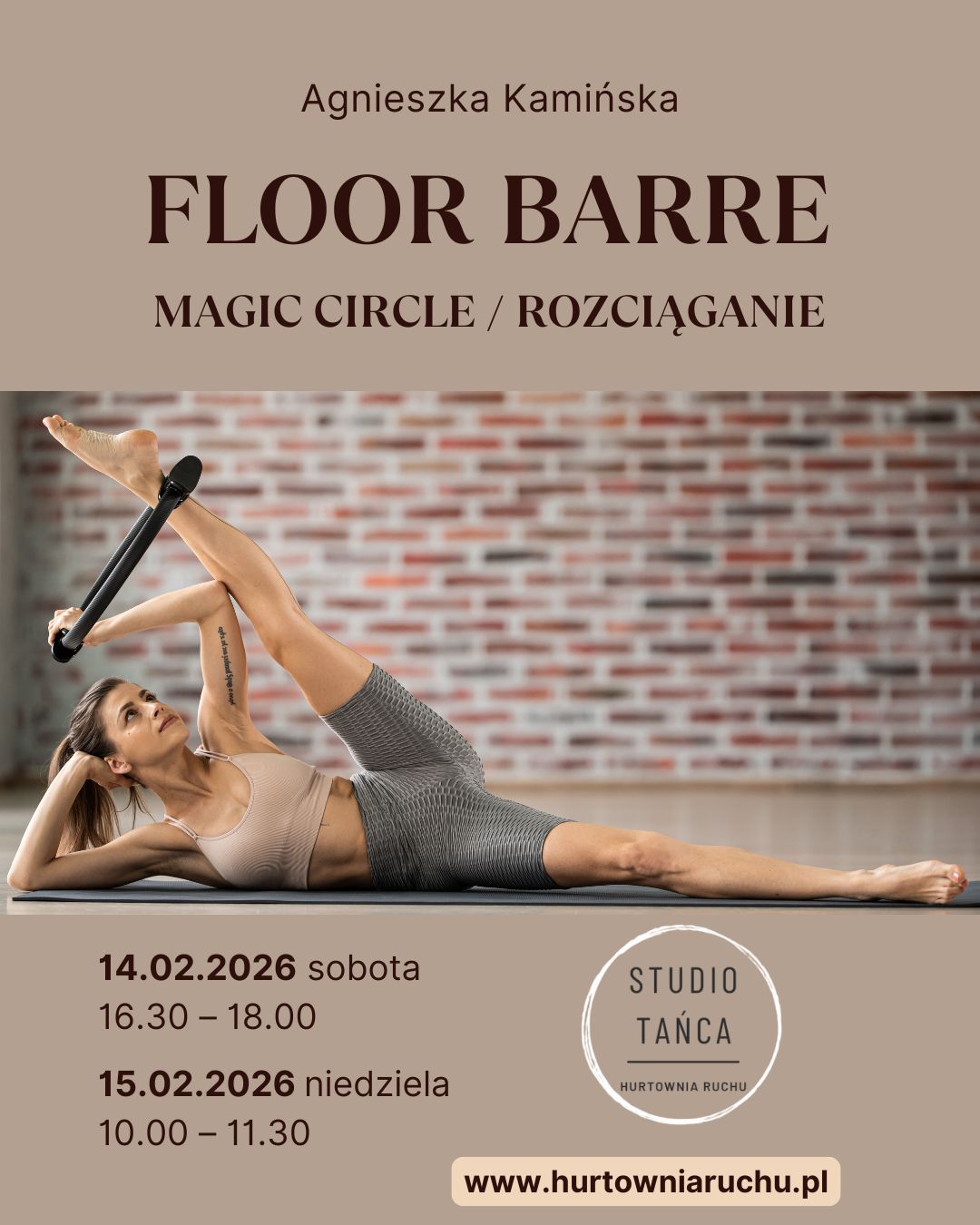 FLOOR – BARRE® z&nbsp;Agnieszką Kamińską