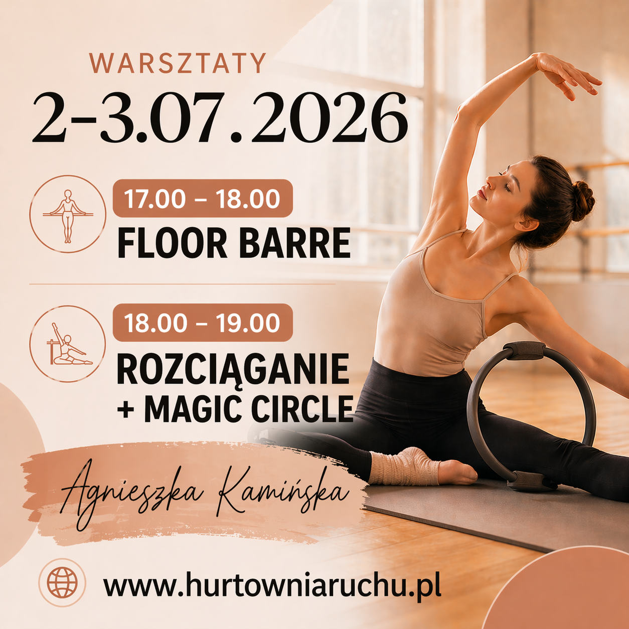 FLOOR–BARRE® z&nbsp;Agnieszką Kamińską